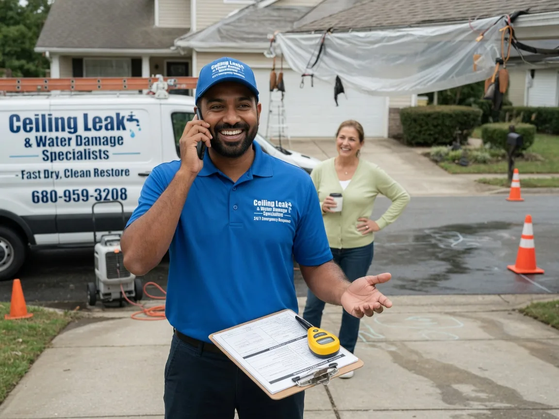 Ceiling Leak Cleanup Petros, TN FAQs